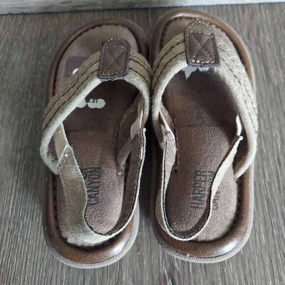 Harper Canyon Brown Slingback Sandals Size 8 - Picture 5 of 7